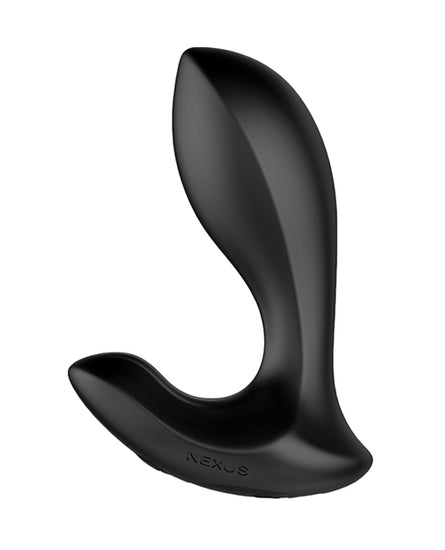 Nexus Duo Vibrating Butt Plug - Black - Empower Pleasure