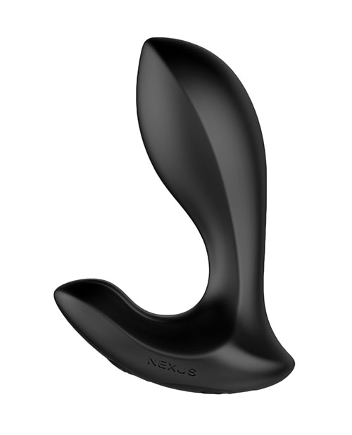 Nexus Duo Vibrating Butt Plug - Black - Empower Pleasure