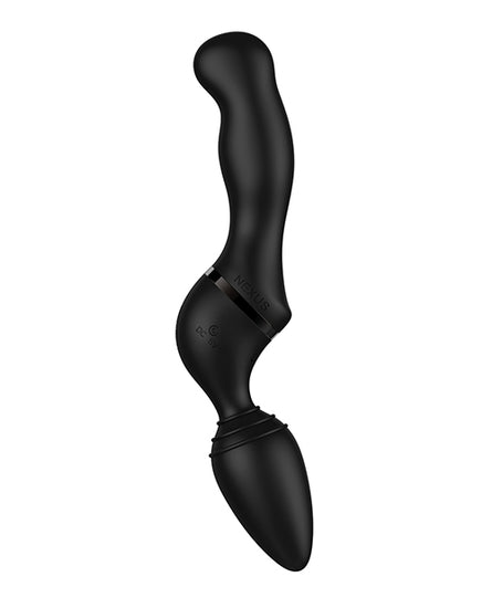 Nexus Revo Twist Rotating & Vibrating Massager - Black - Empower Pleasure