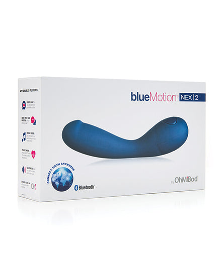 OhMiBod Blue Motion Nex 2 2nd Generation - Navy - Empower Pleasure