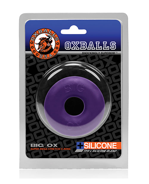 Oxballs Big Ox Cockring - Eggplant Ice