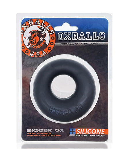 Oxballs Bigger Ox Cockring - Black Ice - Empower Pleasure