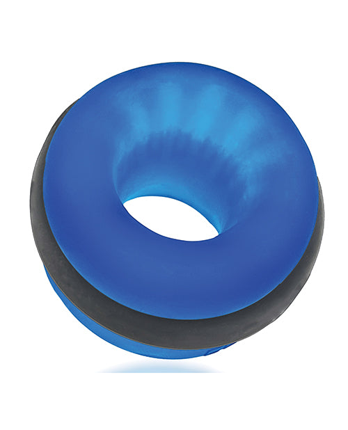 Oxballs UltraCore Ball Stretcher w/Axis Ring - Blue Ice - Empower Pleasure