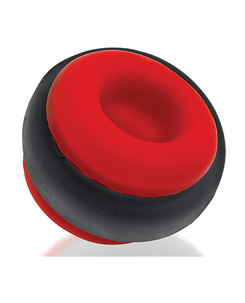 Oxballs UltraCore Ball Stretcher w/Axis Ring - Red Ice - Empower Pleasure