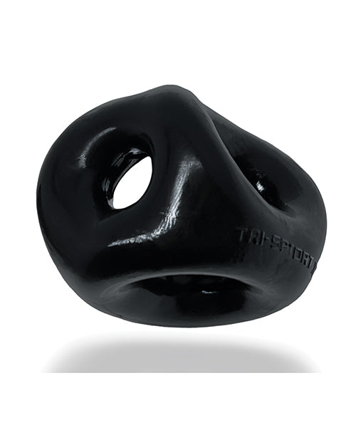Oxballs Tri Sport XL 3 Ring Sling - Black - Empower Pleasure
