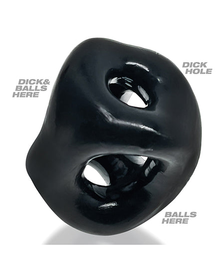 Oxballs Tri Sport XL 3 Ring Sling - Black - Empower Pleasure