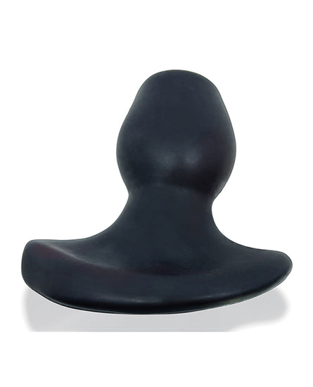 Oxballs Morphhole 2 Gaper Plug Large - Black Ice - Empower Pleasure