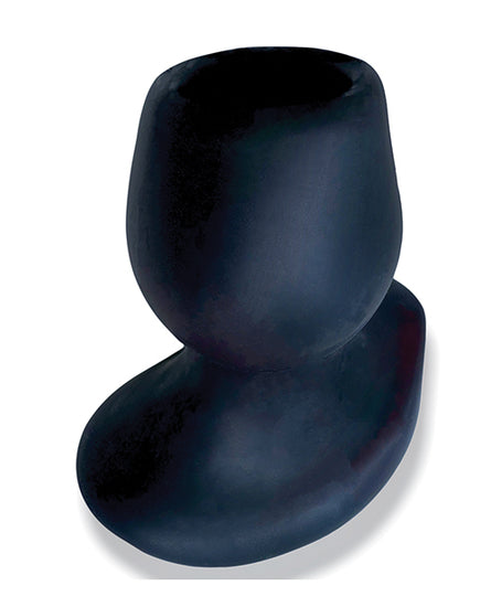 Oxballs Morphhole 2 Gaper Plug Large - Black Ice - Empower Pleasure