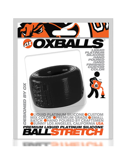 Oxballs Silicone Balls-T Ball Stretcher - Black - Empower Pleasure