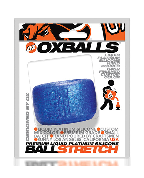 Oxballs Silicone Ball T Ball Stretcher - Blueballs - Empower Pleasure