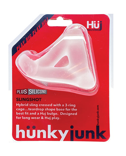 Hunky Junk Slingshot 3-Ring Teardrop - Ice
