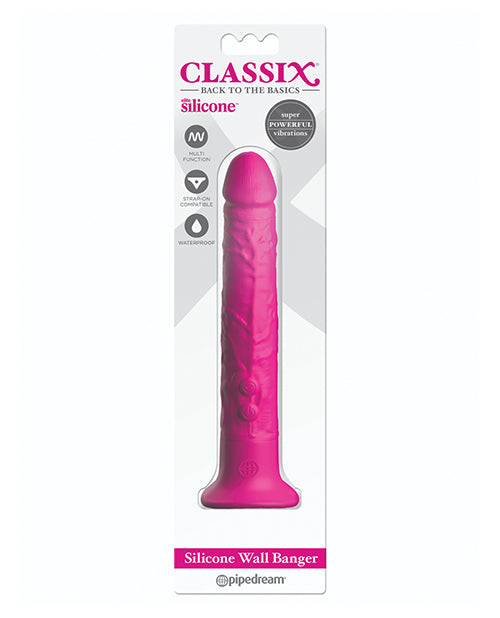 Classix Wall Banger 2.0 - Pink - Empower Pleasure