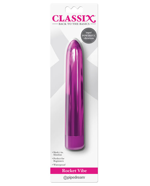 Classix 7" Metallic Vibe - Assorted Colors - Empower Pleasure