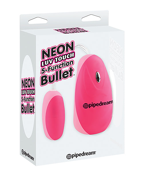 Neon Luv Touch Bullet - 5 Function - Empower Pleasure