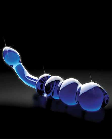 Icicles  No. 31 Hand Blown Glass - Blue G-Spot - Empower Pleasure