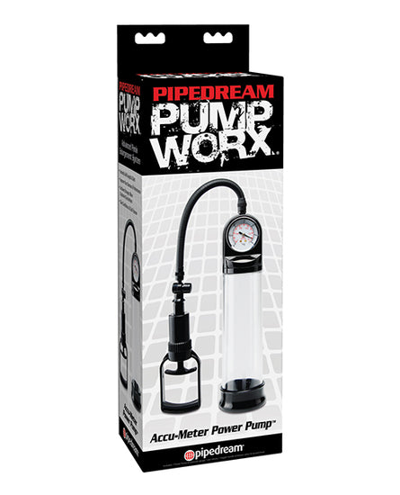 Pump Worx Accu-Meter Power Pump - Empower Pleasure