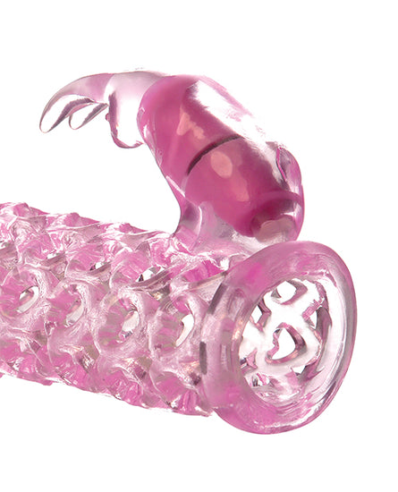 Fantasy X-tensions Vibrating Couples Cage - Pink - Empower Pleasure