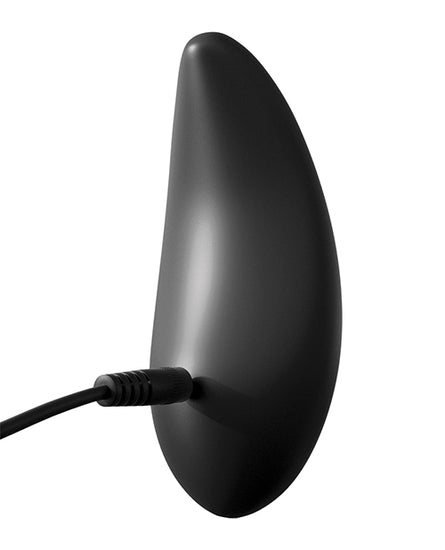 Anal Fantasy Collection Remote Control Silicone Plug - Black - Empower Pleasure