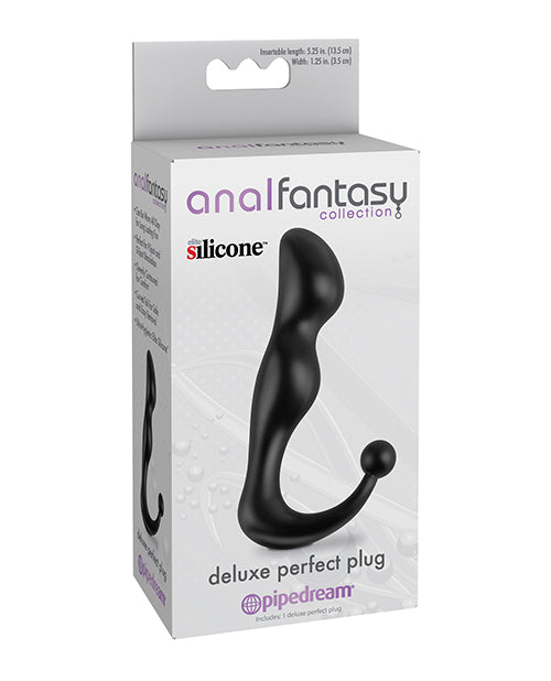 Anal Fantasy Collection Perfect Plug - Black - Empower Pleasure