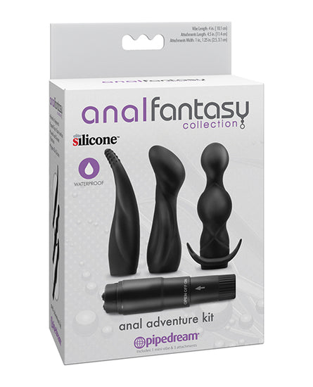 Anal Fantasy Collection Anal Adventure Kit - Black - Empower Pleasure