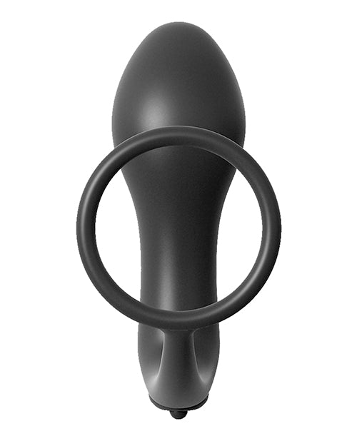 Anal Fantasy Collection Ass Gasm Vibrating Plug w/ Cockring