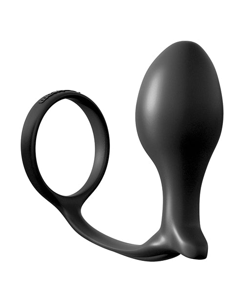 Anal Fantasy Collection Ass-Gasm Advanced Plug with Cockring - Empower Pleasure