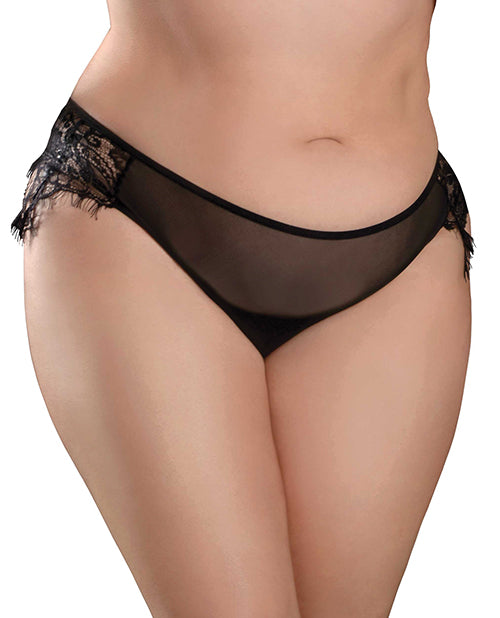 Hookup Panties Remote Princess Panty Black XL-XXL - Empower Pleasure