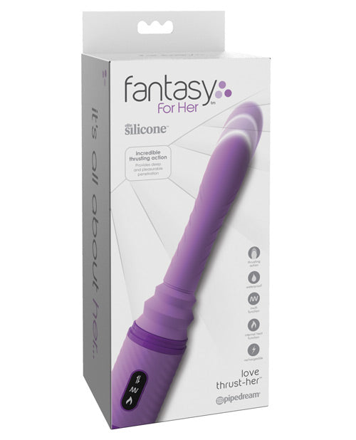 Fantasy For Her Love Thrust Her - Purple - Empower Pleasure