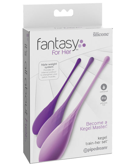Fantasy For Her Kegel Train-Her Set - Empower Pleasure