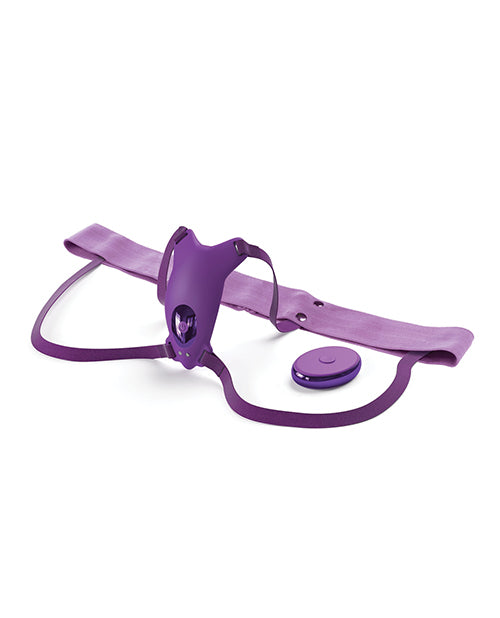 Fantasy For Her Ultimate Butterfly Strap-On - Purple - Empower Pleasure