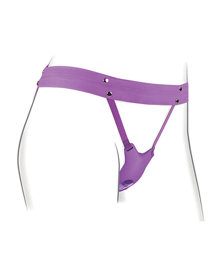 Fantasy For Her Ultimate Butterfly Strap-On - Purple - Empower Pleasure