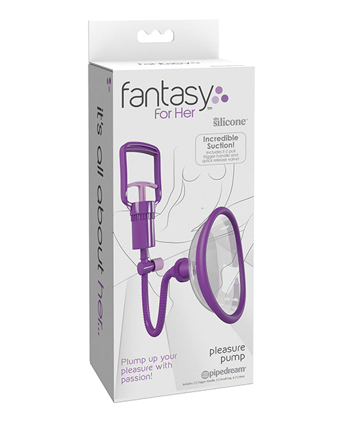Fantasy For Her Pleasure Pump - Purple - Empower Pleasure