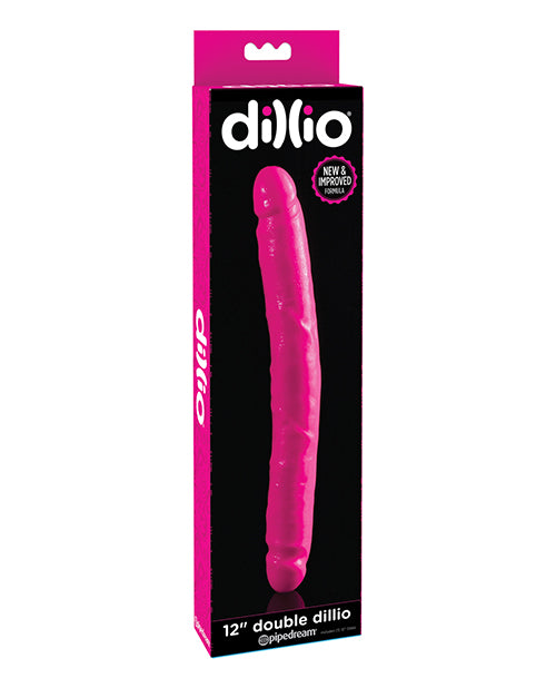 Dillio 12" Double Dillio - Pink