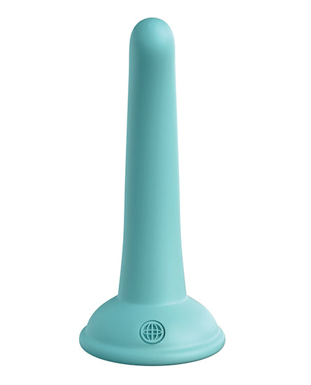 Dillio Platinum 5" Curious Five Silicone Dildo - Teal - Empower Pleasure