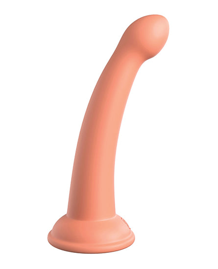 Dillio Platinum 6" Secret Explorer Silicone Dildo - Peach - Empower Pleasure