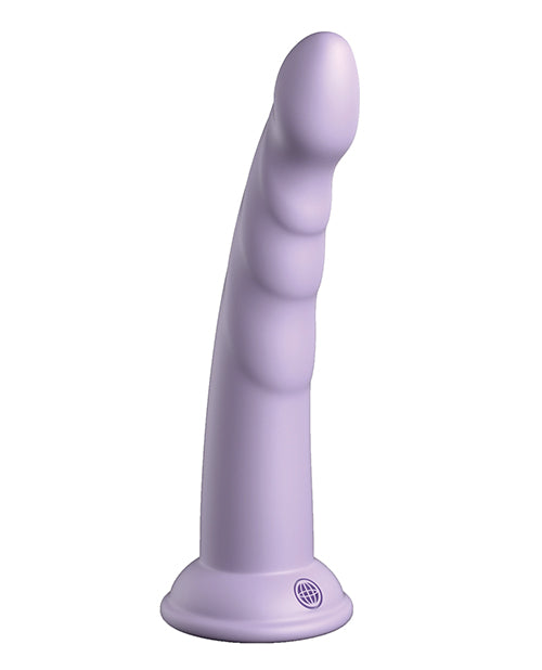 Dillio Platinum 7" Slim Seven Silicone Dildo - Purple - Empower Pleasure