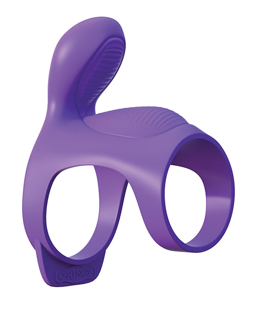 Fantasy C Ringz Ultimate Couples Cage - Purple - Empower Pleasure