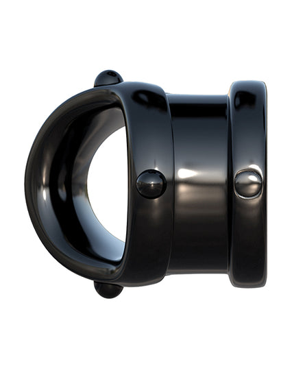 Fantasy C-Ringz Rock Hard Cock Pipe - Black - Empower Pleasure