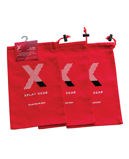Xplay Gear Ultra Soft Gear Bag 8" x 13" - Cotton - Empower Pleasure