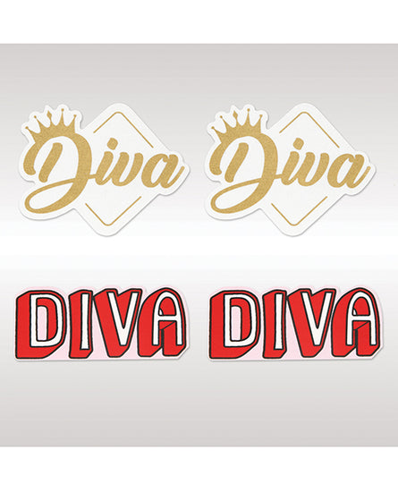 Peekaboos Diva Pasties - 2 Pairs - Empower Pleasure