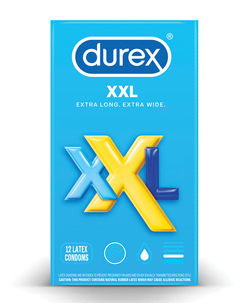 Durex XXL Condoms - Pack of 12 - Empower Pleasure