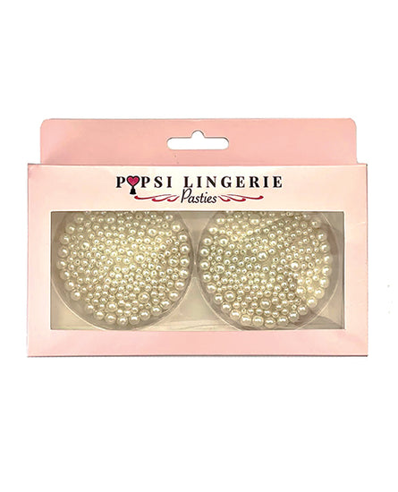 Pearl Reusable Pasties - White O/S - Empower Pleasure
