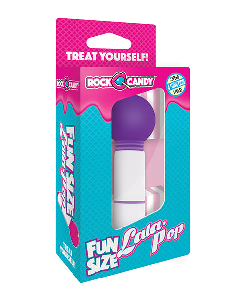 Rock Candy Fun Size Lala Pop - Purple - Empower Pleasure