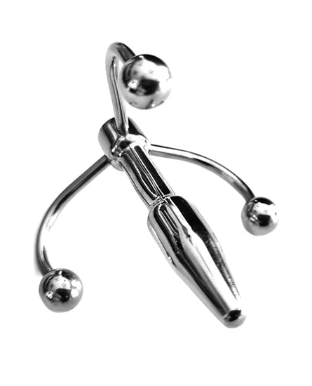 Rouge Stainless Steel Crown Penis Plug - Empower Pleasure