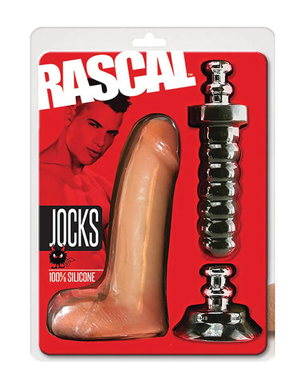 Rascal 8" Cock w/Rammer & Suction - Empower Pleasure