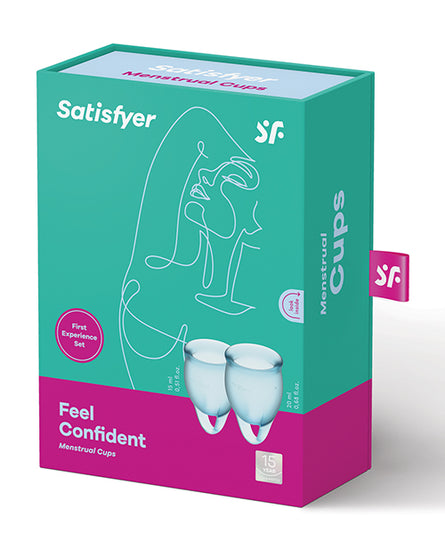 Satisfyer Feel Confident Menstrual Cup - Assorted Colors - Empower Pleasure