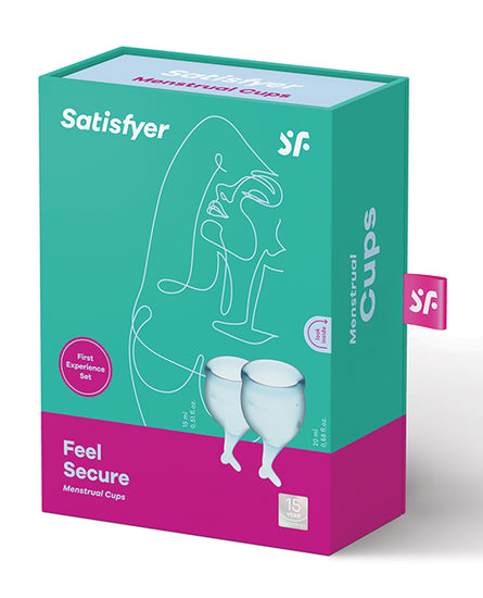 Satisfyer Feel Secure Menstrual Cup - Assorted Colors - Empower Pleasure