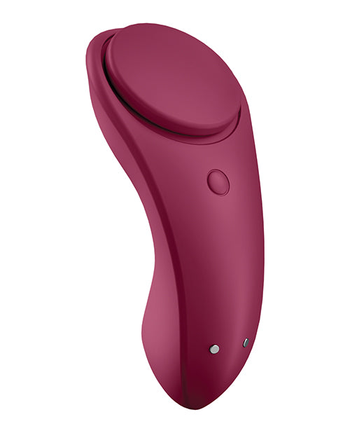 Satisfyer Sexy Secret Panty Vibrator - Red Wine - Empower Pleasure