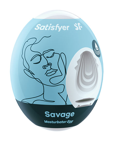Satisfyer Masturbator Egg - Savage - Empower Pleasure