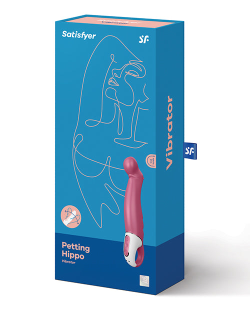 Satisfyer Vibes Petting Hippo - Fuchsia - Empower Pleasure